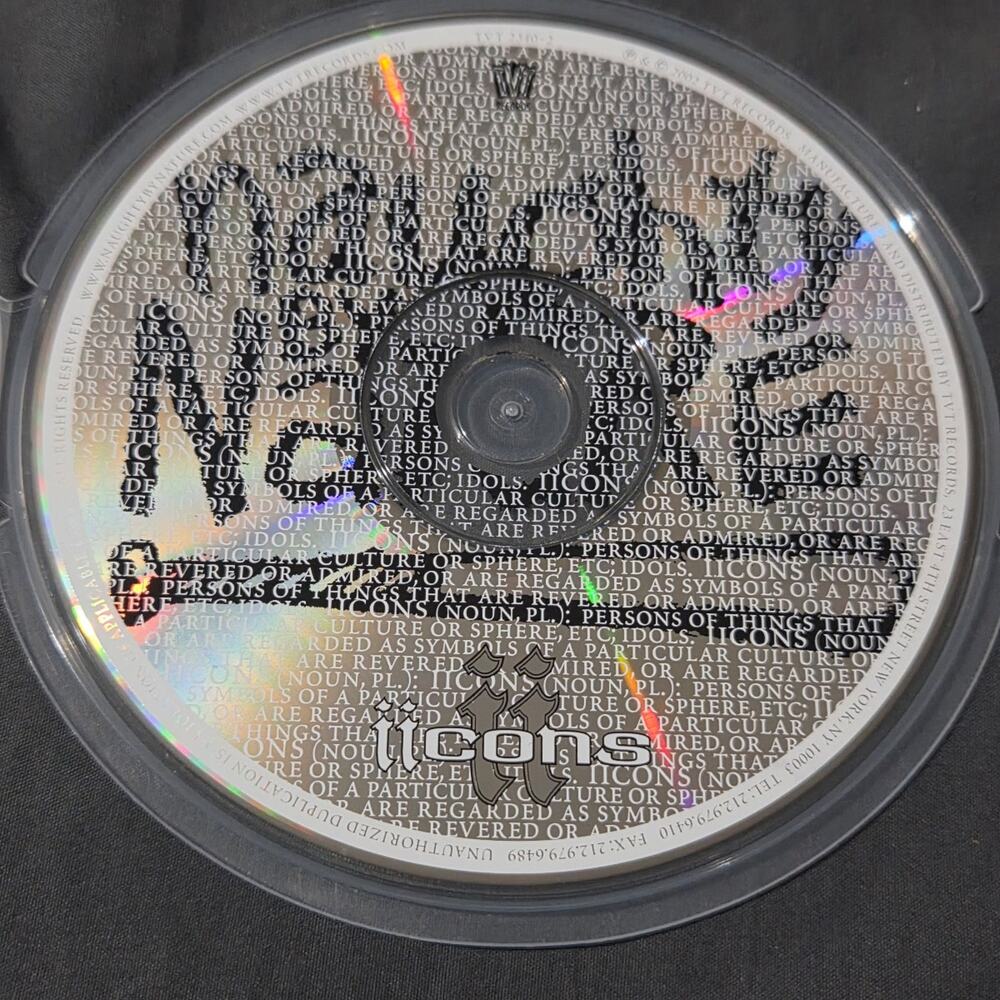 Vtg 2002 Naughty By Nature Icons CD Rap Hip Hop
